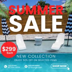 ON SALE! Outdoor In Pool Beach Chairs 