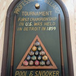 Ultra Rear Billard Board Decor 