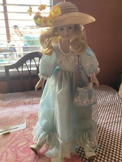 Vintage Porcelain Doll Antique 