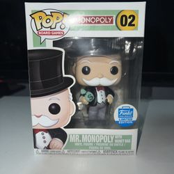 Mr. Monopoly With Money Bags Funko