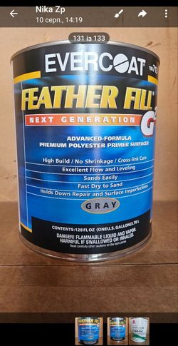 EVERCOAT FEATHER FILL Gray