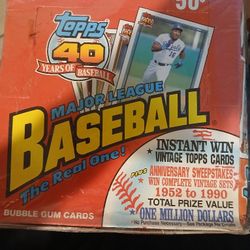 Topps 40 Years Of Baseball 
