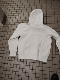 All White Nike Hoodie 