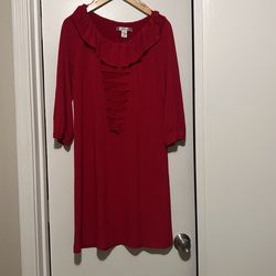 Women Red Dress