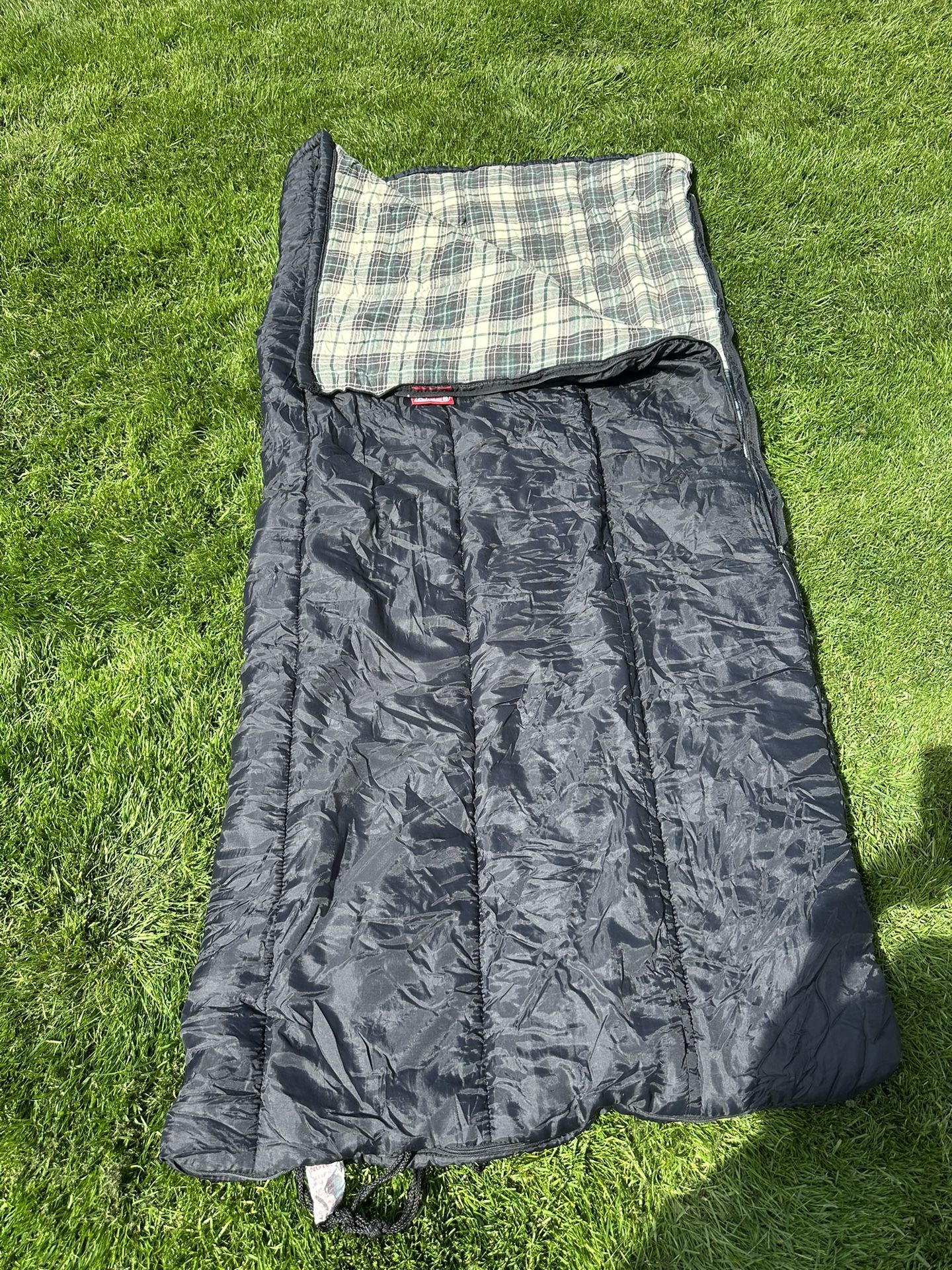 Coleman Adult Flannel Lined Sleeping Bag