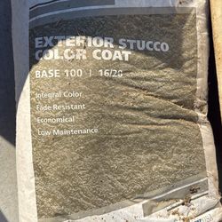 Exterior Stucco Color Coat