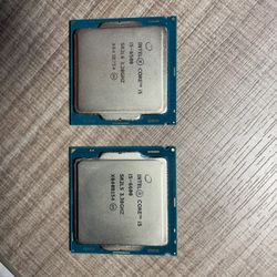 Intel Core i5 6500 + 6600 CPU'S