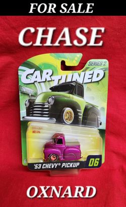 CARTUNED *Series 2-1953 Chevy Pickup RARE PINK CHASE*
