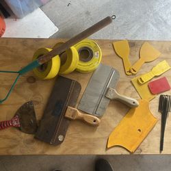 Drywall Tools - Taping Knives, Mud Masher, Tape & Other Tools