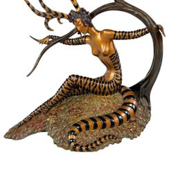 1985 Erte “The Hunting” Bronze Sculpture – Limited Edition 