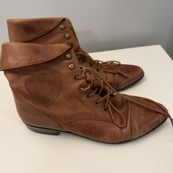 Vintage Leather Boots 