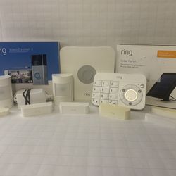Used Ring Home Security System Plus Extras 