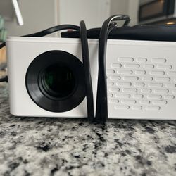 TMY Mini Projector With 100” Screen Bluetooth 