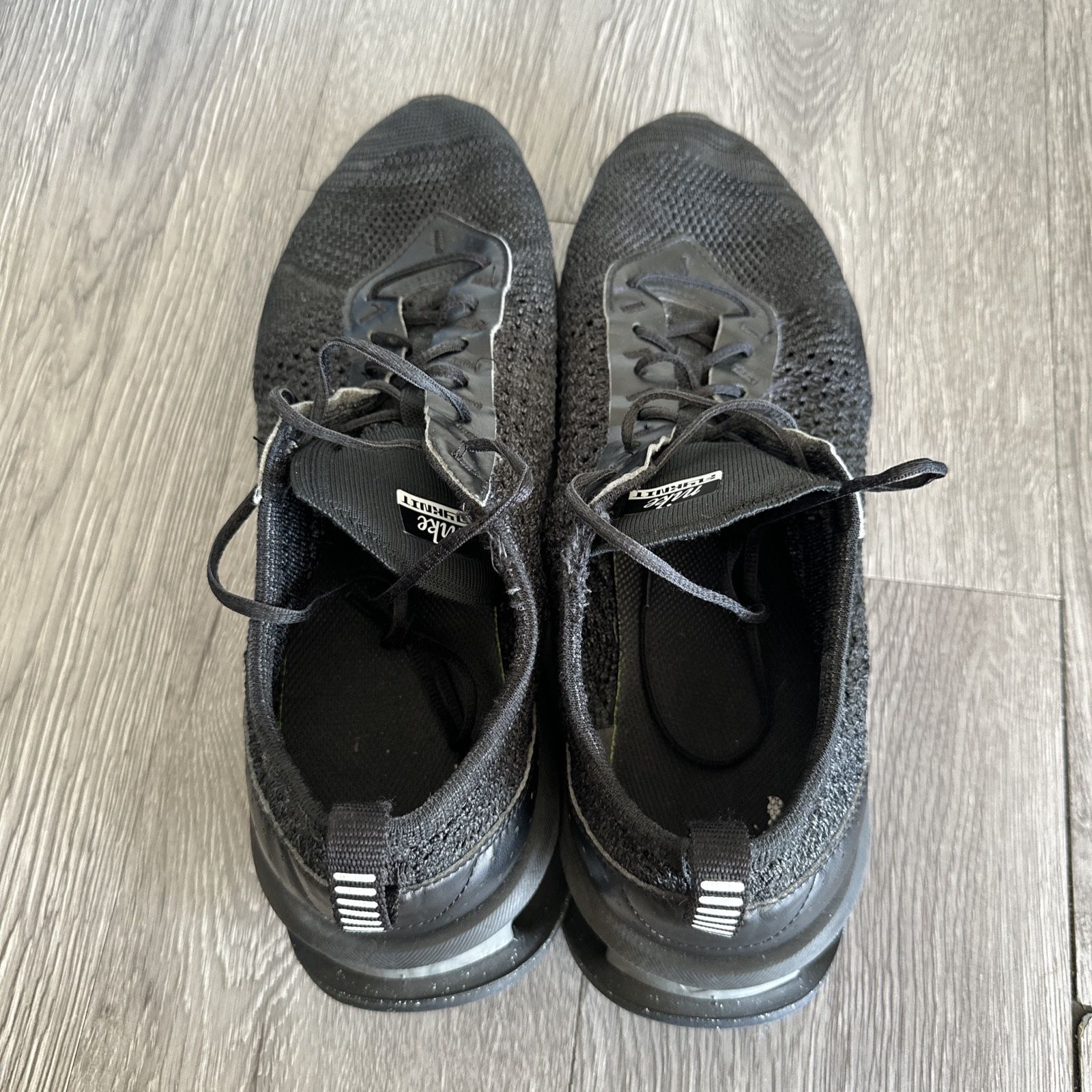 Nike Air Max Flyknit Racer TRIPLE BLACK ANTHRACITE Sneakers Men’s size 10.5 Nike Air Max Flyknit Racer Men main image 2