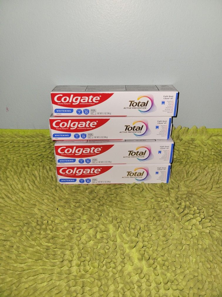 4 Colgate Toothpaste 5.1oz Active Prevention Paste