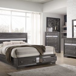 4 Piece Queen Bedroom Set 