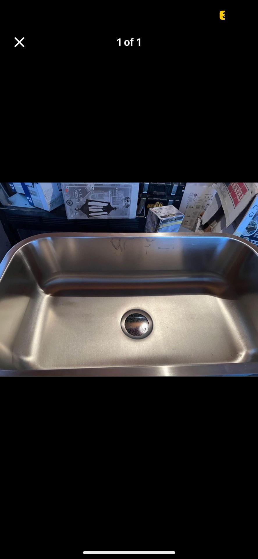 Round Sink Brand New