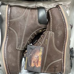 Centenario Steel Toe Work Boots Size 8-13