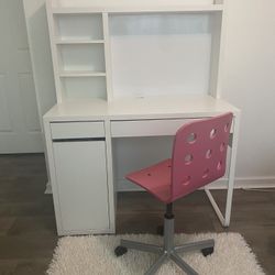 Study desk and chair