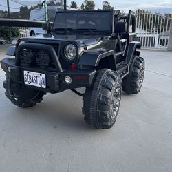 Jeep kids electric car