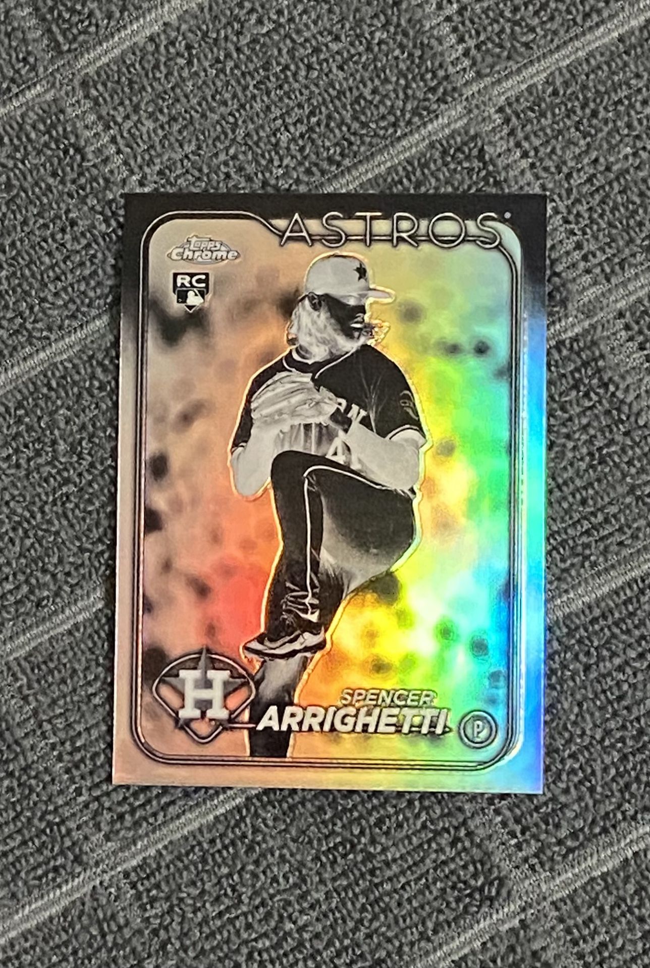 Houston Astros Spencer Arrighetti Rookie Card
