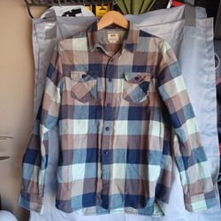 Van's off The Wall Long Sleeve Flannel Size Small