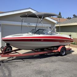1998 18’ VIP Ski Boat for sale.