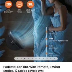 Tower Fan Indoor Outdoor Use 