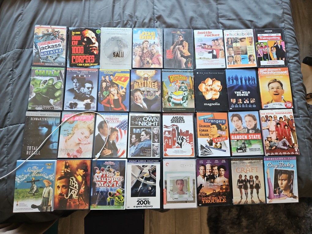 Assorted Movies on DVD