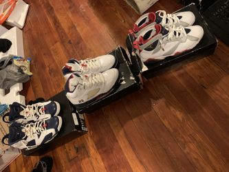 Jordan 5,6,7 olympic set