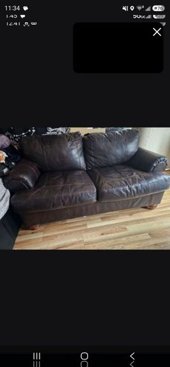Brown couch