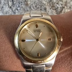 Citizen Eco-Drive Watch – Two-Tone Stainless Steel – $45 OBO