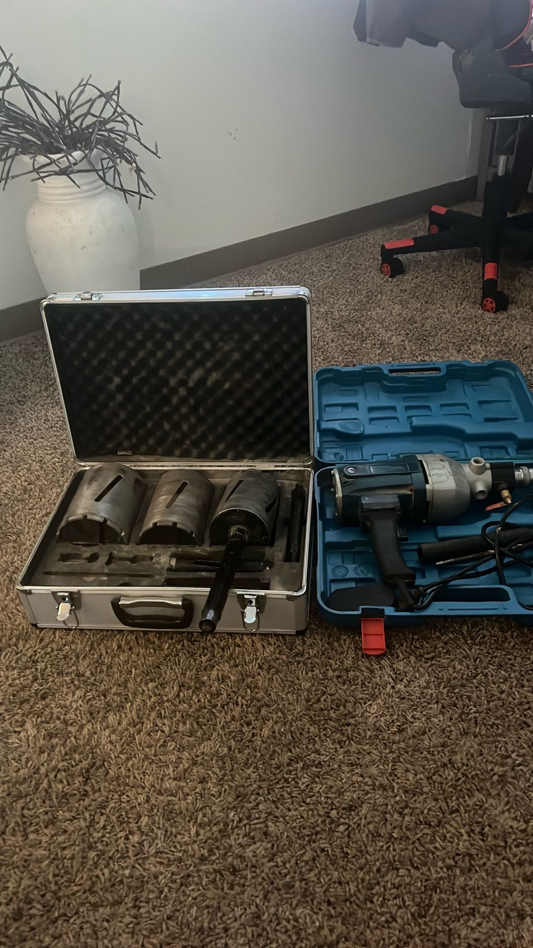Concrete Drill Set With Bits 