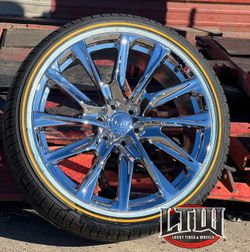 NEW WHEELS WITH NEW TIRE 
