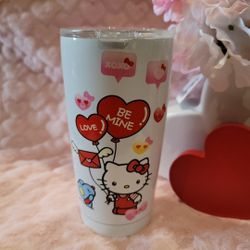 Valentine's Day Hello Kitty tumbler 