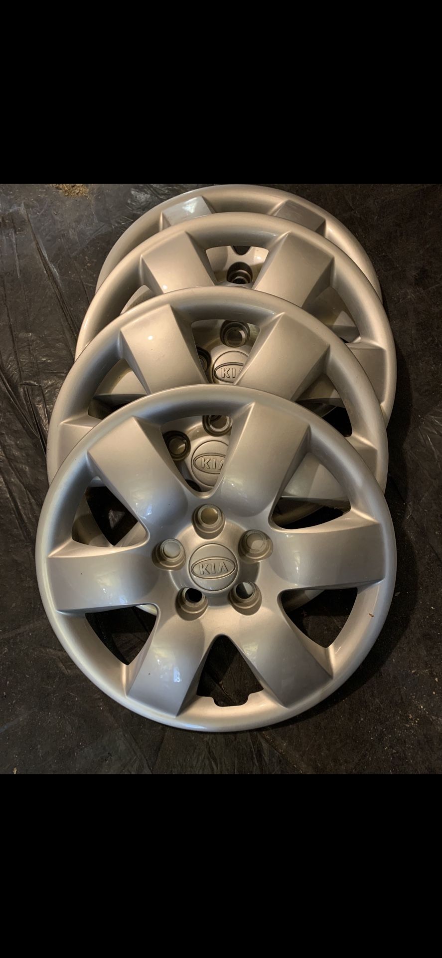 Wheel caps . for KIA