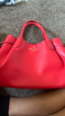 Kate Spade New York pebbled-leather tote