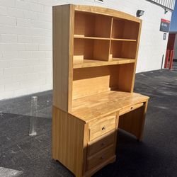 Sofa King Comfortable Wooden Desk With Hutch For Sale! Free Local Delivery 🚚 