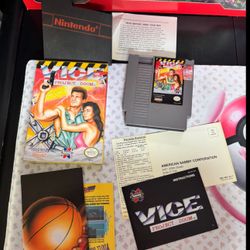 CIB NES Vice Project Doom - Nintendo Game Complete!