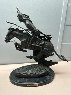 Cheyenne By Frederic Remington- Bronze