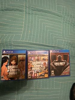ps4 games for sale ($10 each)