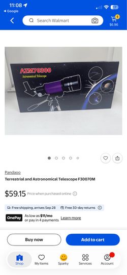New telescope
