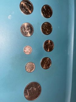Old currency coins