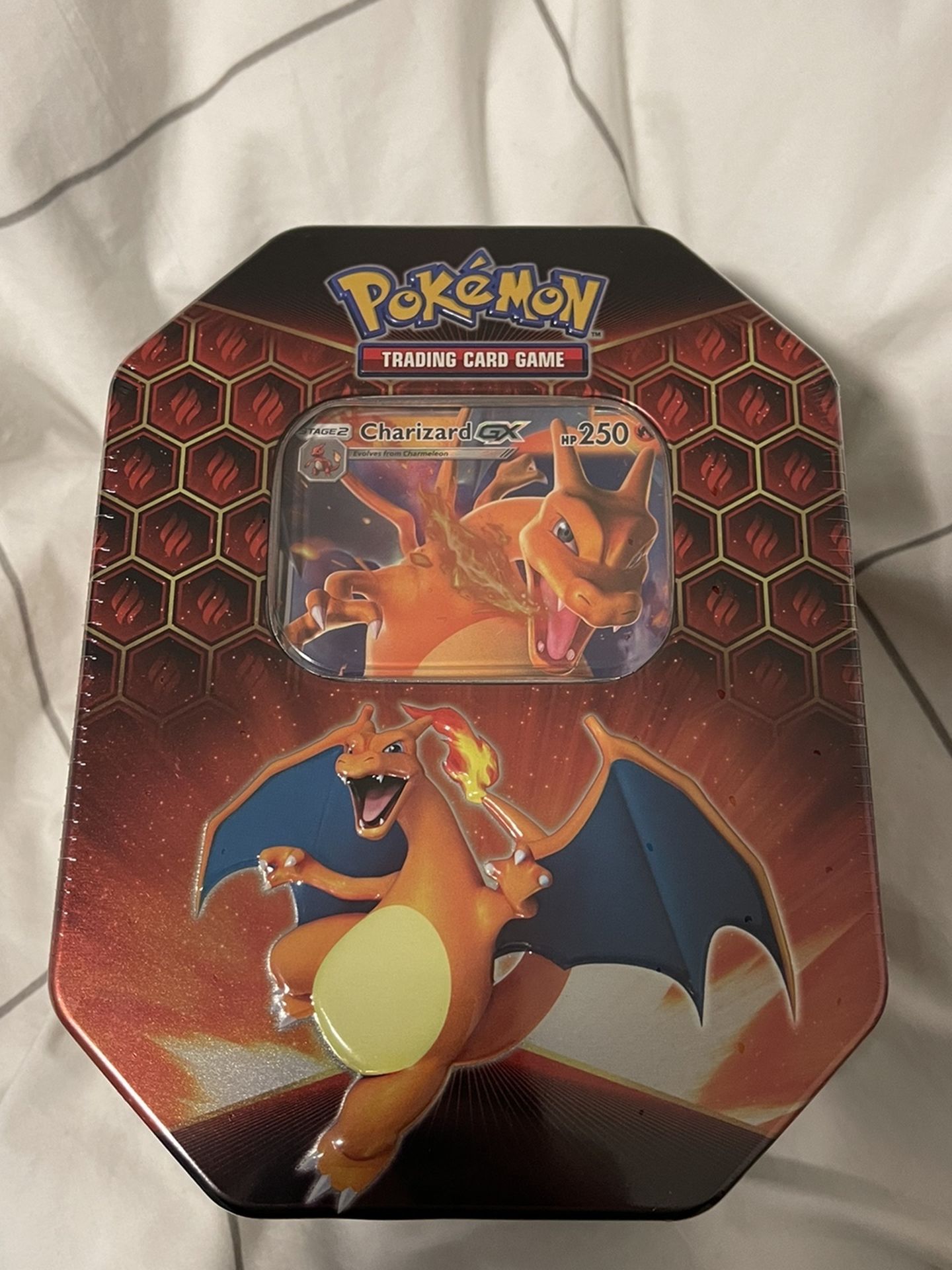 Pokemon Hidden Fates Charizard Tin Sealed