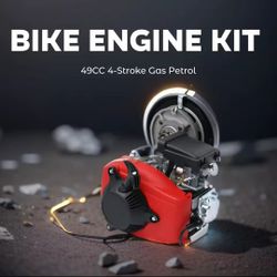 Motorized Bike Kit 4 Stroke 49cc Complete Kit 