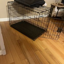 Wire Dog Crate and Cover 