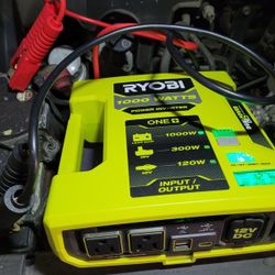 Ryobi Automotive Power Inverter 18v 1000w