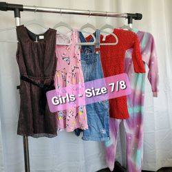 🦋 Size 7/8 Girls (5 Pieces) 🦋