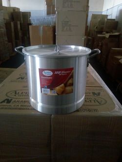 Brand New 32 quart Aluminum Steamer Stock Tamale Pot