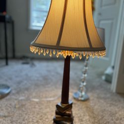 Two Table Lamp And One Stand Lamp